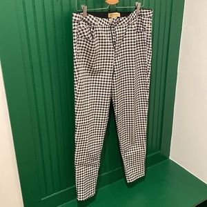 Democracy Black and White Checkered Jeans - Size 14